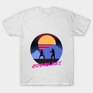 Synthwave Cobra Kai T-Shirt